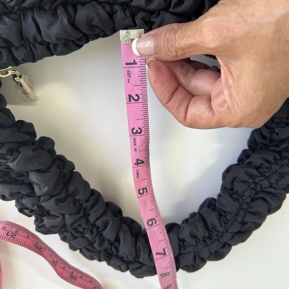 Jason Wu Fay Bubbles Puffy Shoulder Bag Black Quilted Small NEW - Picture 13 of 14